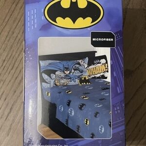 Batman Blue and Black Bedding Set